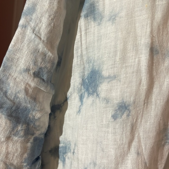 C & C California linen tunic with hood - Picture 3 of 5